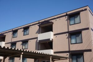 アパートの外観