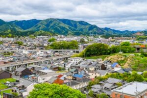 福知山市の街並み