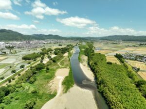 亀岡市の風景