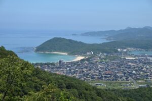 京丹後市網野の町並み