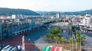 西舞鶴駅前